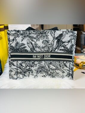 Black & White Tote Bag
